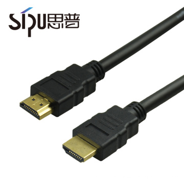 SIPU china fabricante barato oro 10 m ccs 1.4v hdmi cable